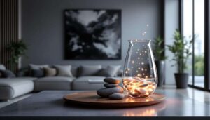 Nie używaj szklanych wazonów tylko na kwiaty: kreatywne pomysły, które odmienią Twój salon