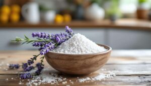 Bez wietrzenia i pochłaniacza: miska z solą i lawendą pochłania wilgoć natychmiast