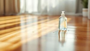 Odrobina płynu do naczyń w wodzie do mycia podłóg – błyszczą jak w reklamie