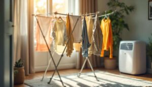 Trik na suszenie prania w domu bez wilgoci