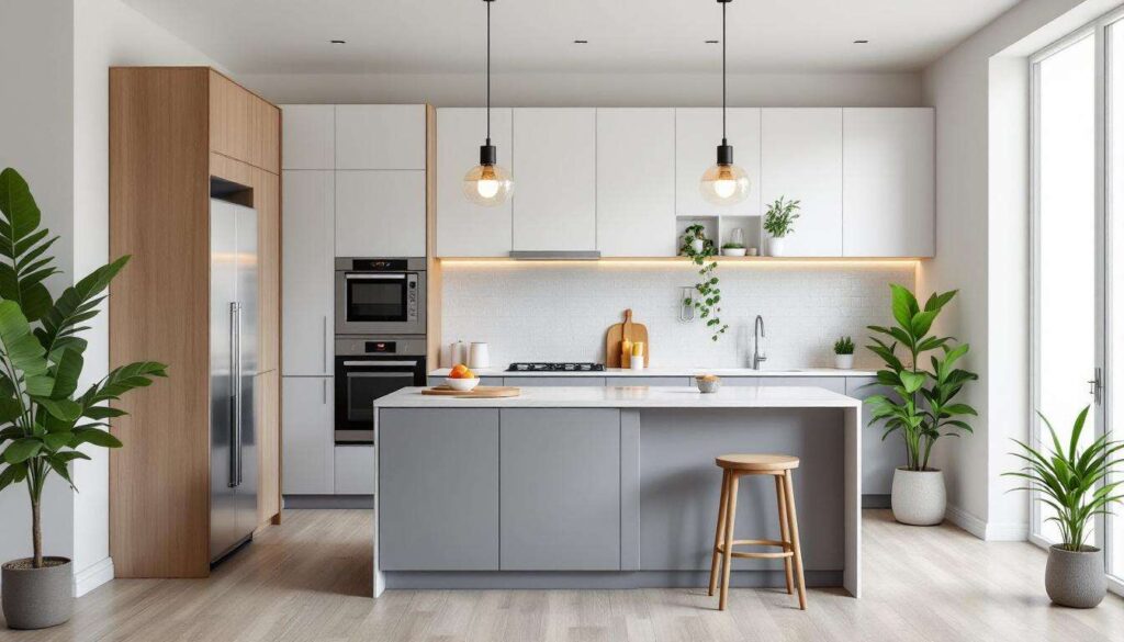 Małe kuchnie z wyspą: 11 sprytnych projektów, które zamieniają niewielką przestrzeń w nowoczesne wnętrze