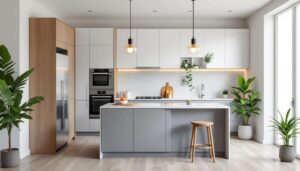 Małe kuchnie z wyspą: 11 sprytnych projektów, które zamieniają niewielką przestrzeń w nowoczesne wnętrze