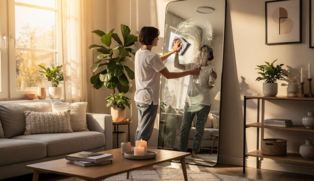 Talk do polerowania luster i odświeżania domu: wypróbuj ten genialny trik