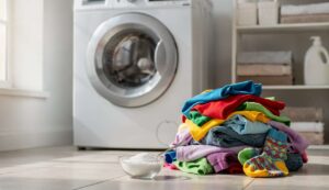 Dlaczego łyżeczka soli w pralce sprawia, że kolorowe ubrania nie farbują białych