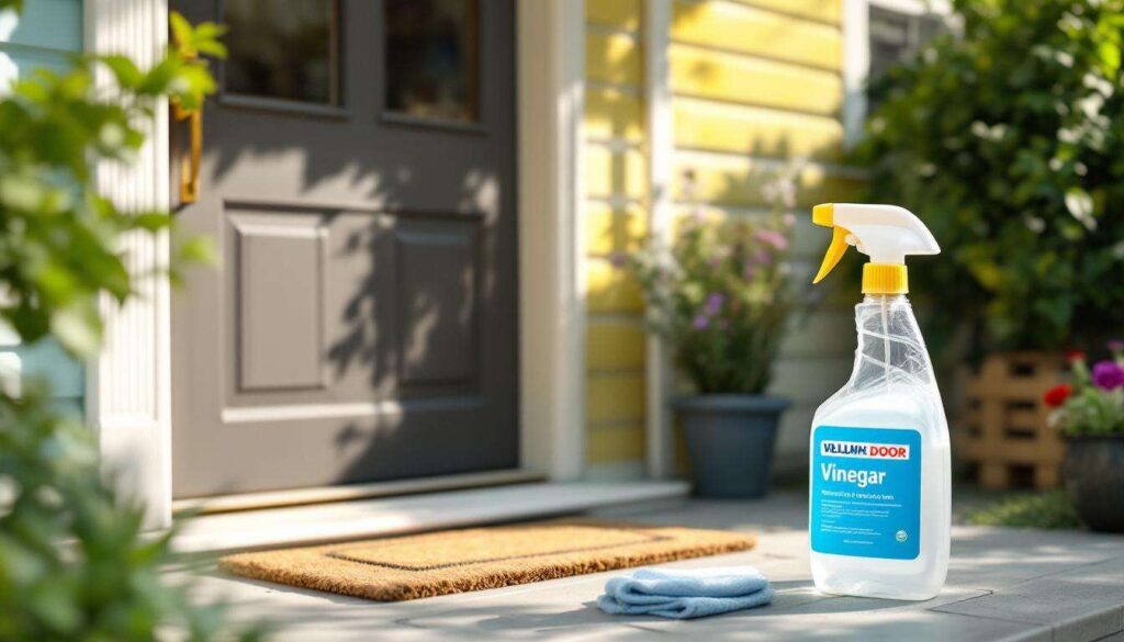 Ocet rozpylony przy drzwiach wejściowych: zaskakujące zastosowanie, które zyskuje popularność