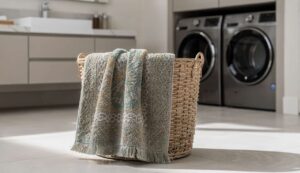 Dywanów z łazienki nie wolno prać z resztą prania: eksperci wyjaśniają dlaczego