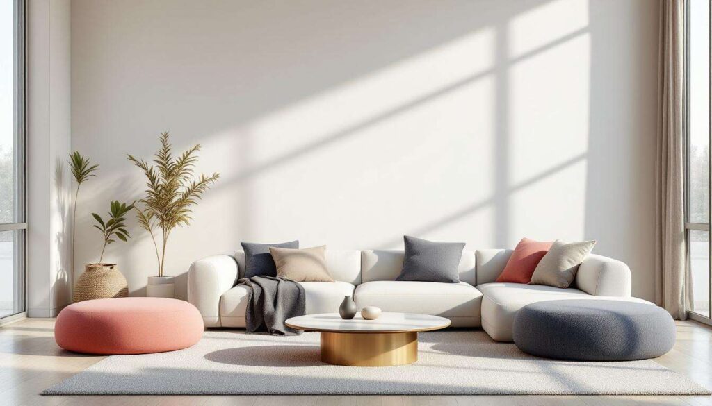 Koniec z poduszkami na kanapie: w 2026 zastępuje je ten element z naturalnych tkanin