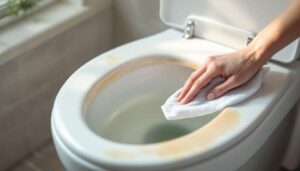 Kamień na dnie toalety: ani ocet, ani chlor — ten trik usuwa go w 4 minuty