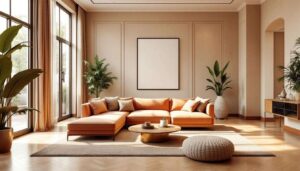 Ciepłe beże i terakota: kolory, które architekci wnętrz wybierają na wiosnę 2026