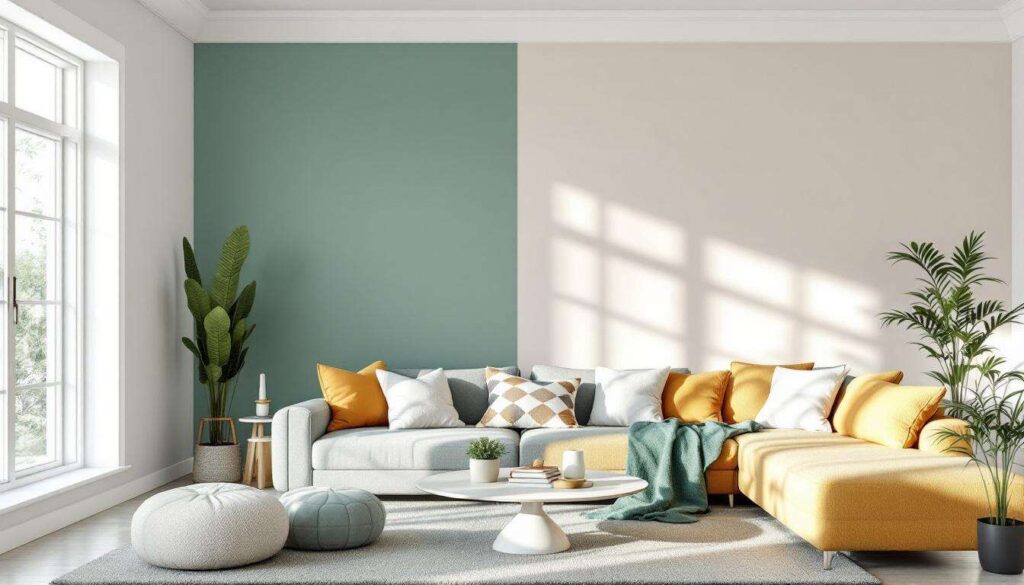 Malowanie dwóch ścian zamiast jednej: trend 2026, który odmienia wnętrze bez remontu