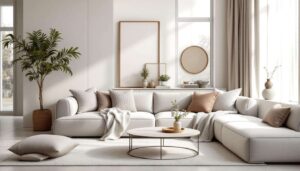 Trend „miękkiego minimalizmu" 2026: mniej dekoracji, więcej tekstur w salonie