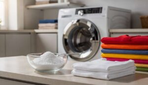 Dlaczego łyżeczka soli w pralce chroni kolorowe ubrania przed farbowaniem białych?