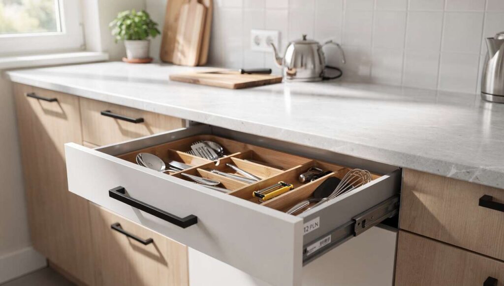 Biedronka, nowość marcowa: ten organizer do szuflad za 12 zł podbija polskie kuchnie