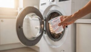 Pralka po zimie: jeden cykl z tym środkiem usuwa osad i nieprzyjemny zapach z bębna