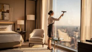Okna bez smug przed świętami: sprzątaczki z hoteli Marriott zdradzają swój trik