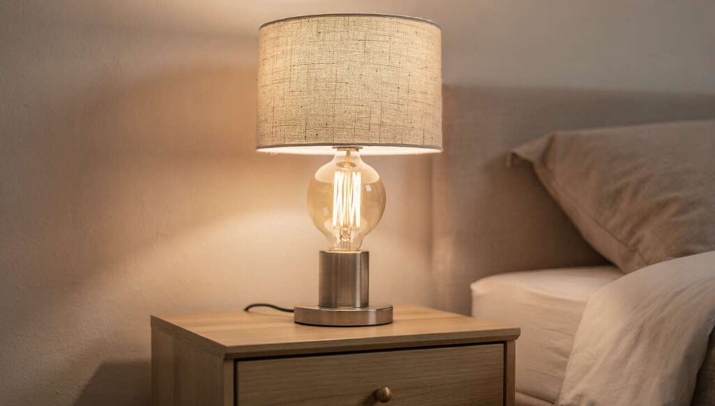 Zmiana czasu 29 marca: elektrycy radzą wymienić ten jeden element w lampce nocnej