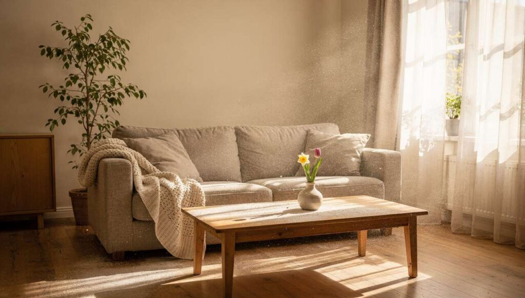 Pierwszy dzień wiosny, a w mieszkaniu kurz po zimie: jeden trik z Niemiec rozwiązuje problem