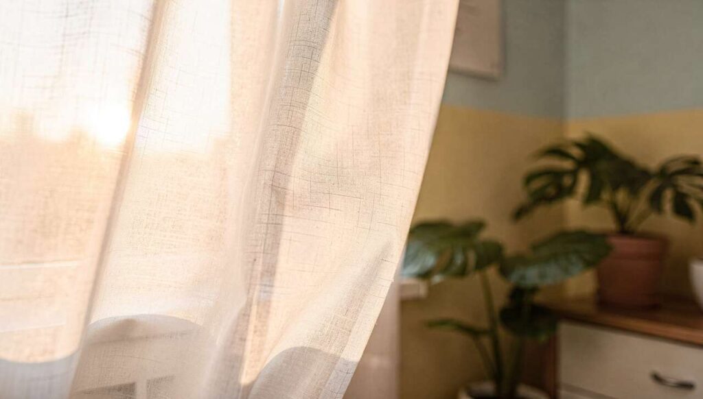 Firana po zimie szareje? Wrzuć ją do pralki z tym proszkiem, a będzie biała jak nowa