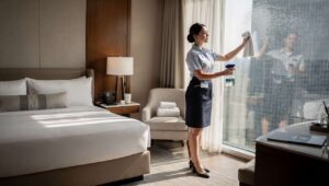 Okna przed Wielkanocą: sprzątaczki z hoteli Hilton używają jednego składnika zamiast płynu