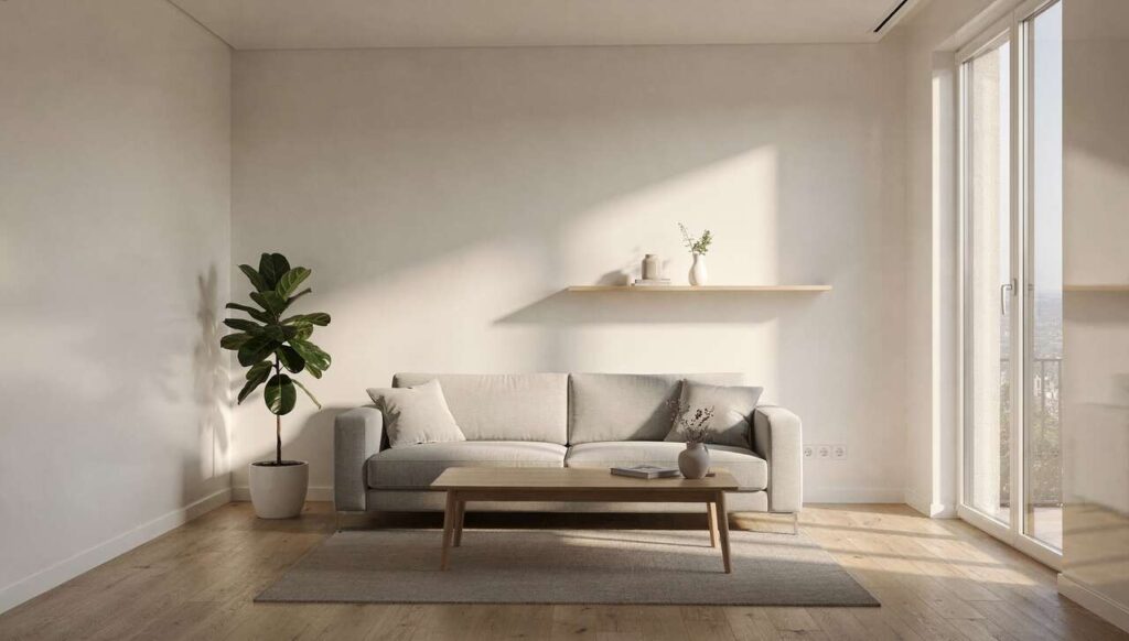 Castorama sprzedaje farbę, która według architektów optycznie powiększa pokój o 30%