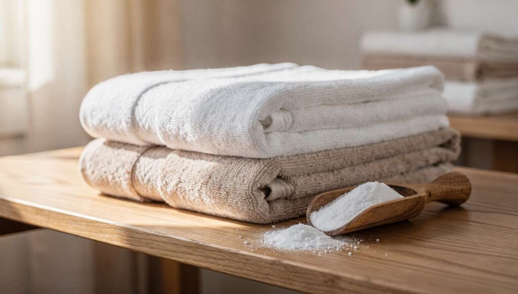Pranie ręczników z łyżką sody co trzecie pranie: eksperci od włókien wyjaśniają dlaczego