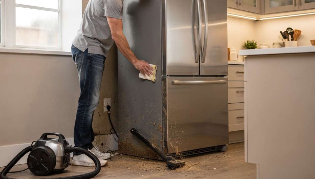 Przed świętami przesuń lodówkę i wyczyść tył — serwisanci Bosch mówią, że to wydłuża jej życie o lata