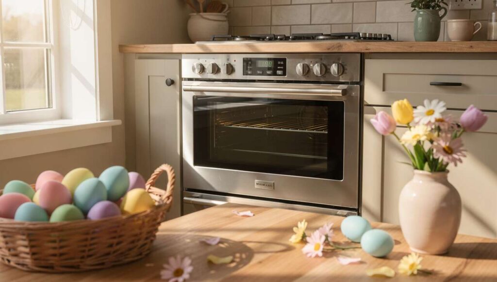 Piekarnik przed Wielkanocą bez szorowania: pasta z sody i zmywacza do naczyń działa w 40 minut