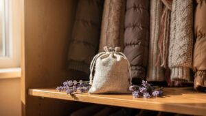 Zapachy w szafie po zimie: saszetka z ryżem i olejkiem lawendowym eliminuje je w 2 doby