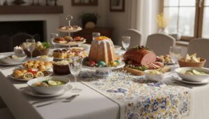 Rossmann: ten odplamiacz za 9 zł ratuje obrusy po wielkanocnym barszczu