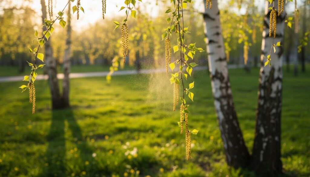 Pyłki brzozy w kwietniu 2026: alergolog radzi przetrzeć parapety mokrą ścierką codziennie rano