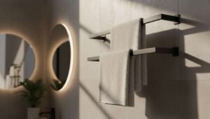 Action sprzedaje w kwietniu wieszak na ręczniki za 6 zł, który wygląda jak z katalogu IKEA