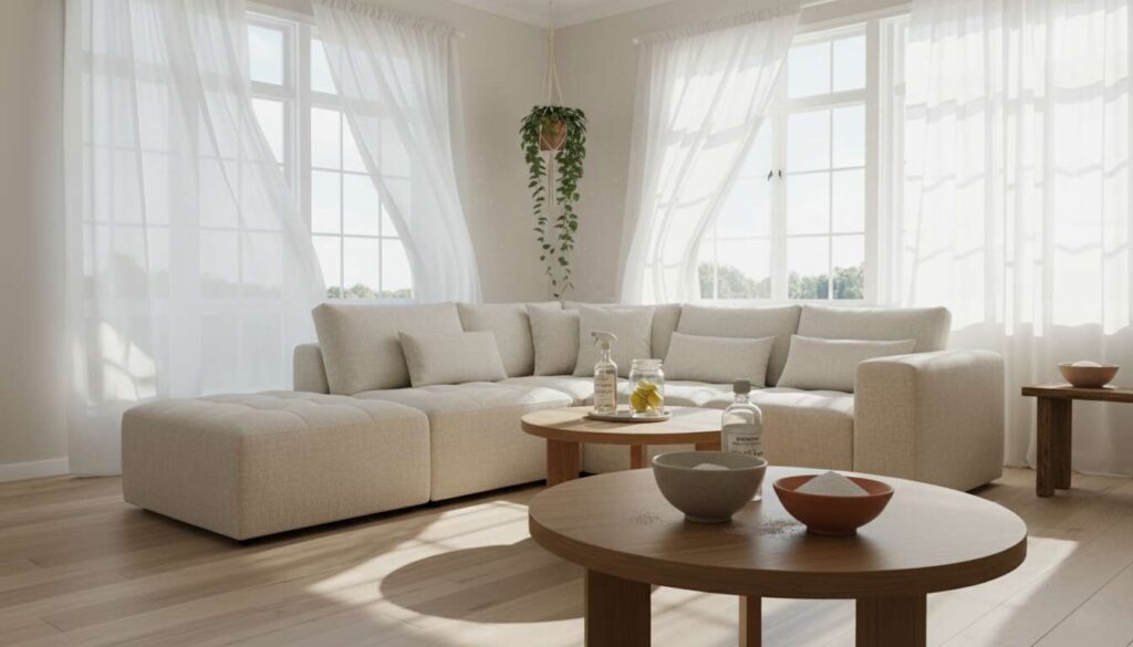 Zasłony w kwietniu zbierają pyłki: pranie ich w 40 stopniach z łyżką sody eliminuje alergeny