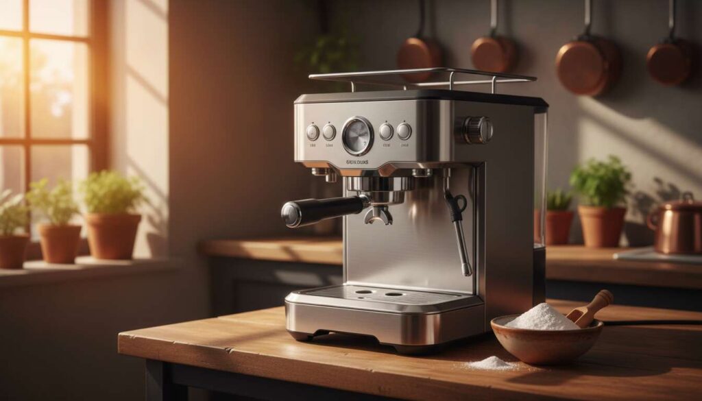 Ekspres do kawy po zimie wymaga odkamieniania: wystarczy kwasek cytrynowy za 2 zł i 10 minut…