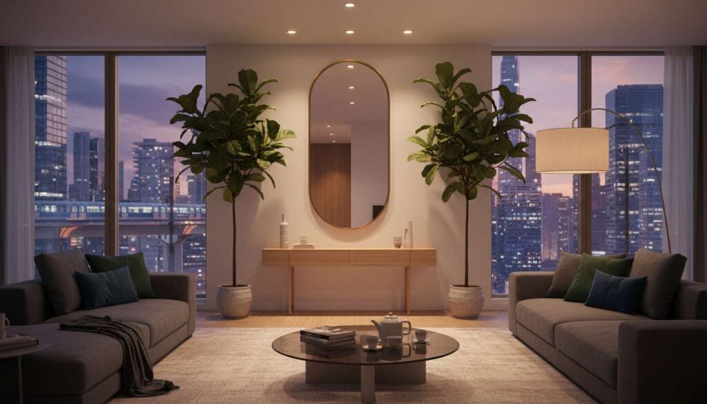 Dlaczego architekci wnętrz w 2026 roku polecają jedno lustro zamiast galerii zdjęć na ścianie…