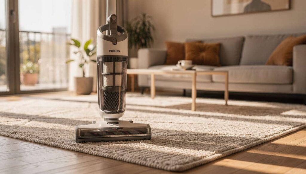 Filtry w odkurzaczu po sezonie grzewczym: serwisanci Philips radzą wymienić je właśnie w kwietniu