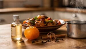 Kuchnia po świętach pachnie gotowaniem: wymieszaj ocet z pomarańczą i zagotuj na 3 minuty
