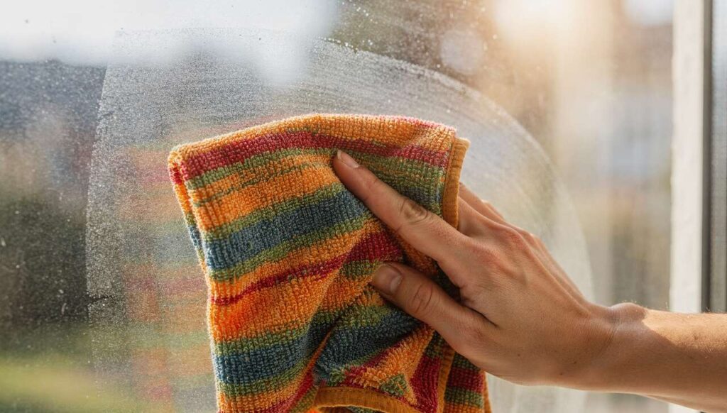 Lidl sprzedaje w kwietniu ściereczkę z mikrofibry za 5 zł, która czyści okna bez detergentów